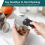 Ergonomic Handheld JarOpener - Instant Vacuum Seal Release 5