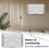 Air Conditioner Dust Cover Solid Color Home Decor 4