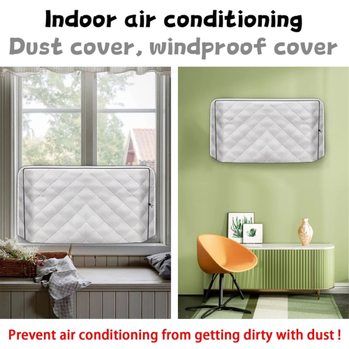 Air Conditioner Dust Cover Solid Color Home Decor 1