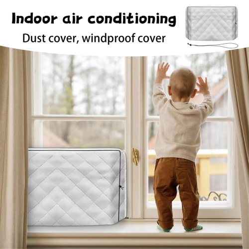Air Conditioner Dust Cover Solid Color Home Decor 2