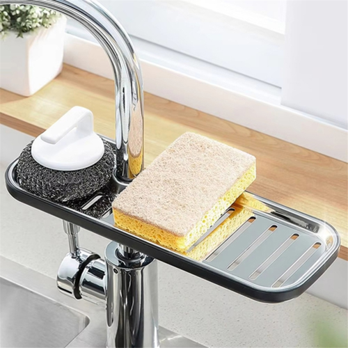 Kitchen Faucet Sponge Holder 1