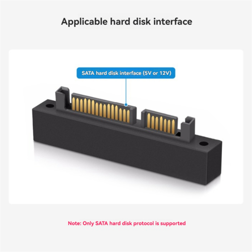 for Raspberry Pi5 PCIe to SATA Expansion Board EEPROM HAT+ 1