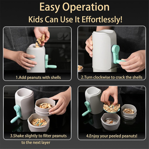 Automatic Peanut Sheller Food Grade Peanut Peeler Gadget Accessories 2