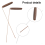 2Pcs Pure Copper Probes Rod for Divination Tool with Wooden Handles 3