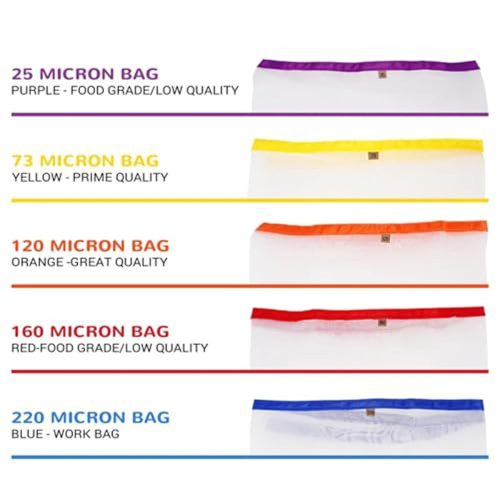 5-Pack 5-Gallon All-Mesh Filter Bags 5 Gallon Filter Bag, 1