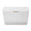 4L Wall Mount Laundry Basket Dustproof Hanging with Lid Transparent 16