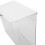 4L Wall Mount Laundry Basket Dustproof Hanging with Lid Transparent 4
