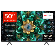TCL Q6C 50" 4K Ultra HD QLED Smart Google TV [2025] - 50Q6C-UK