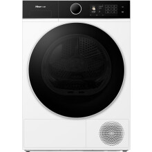 Hisense 5i Series DH5I104BWAB Wifi Connected 10Kg Heat Pump Tumble Dryer - White - A+++ Rated