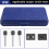 Motorcycle Splitter Heavy Chain Breaker Cutter Riveter Tool Kit 6