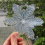 DIY Snowboard Stomp Pads Snowboard Mat Snowflake Shape Transparent 6