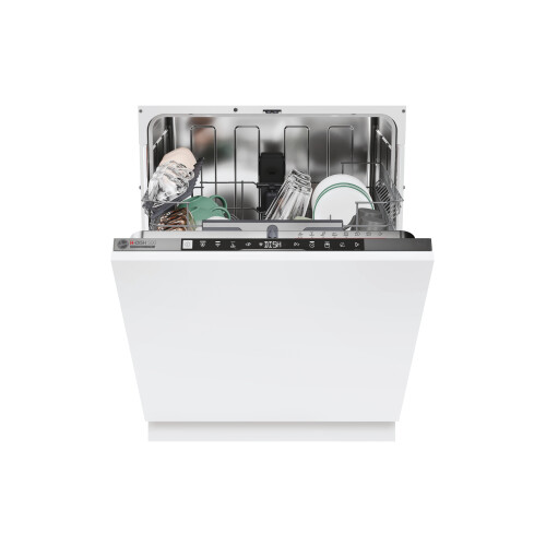 Hoover Hoover H-DISH 500 Fully Integrated Standard Dishwasher - Silver - C Rated