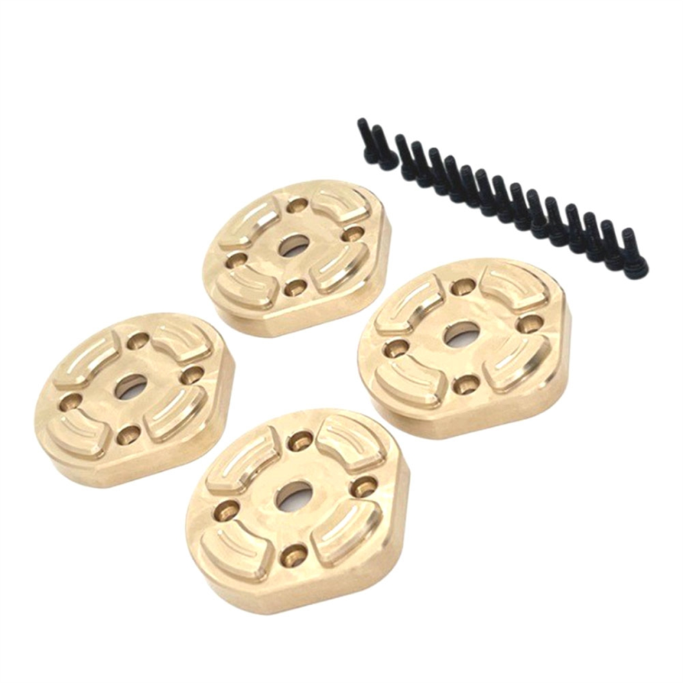 4Pcs Rc Car Upgrade Brass Front And Rear Axle Counterweights Kit 4711874628073