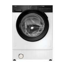 Haier BHA6S69M6DB9J-80 Integrated 9kg Washing Machine with 1600 rpm - White / Black - A Rated