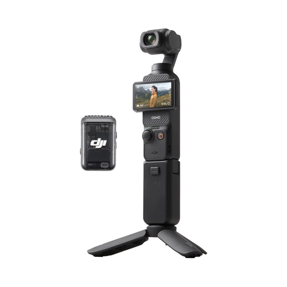 DJI Osmo Pocket 3 Creator Combo, Vlogging Camera with 1'' CMOS & 4K/12
