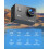 WOLFANG Action Camera 4K 20MP GA100, Waterproof 40M Underwater Camera 3