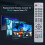 Replacement Sharp TV Remote Control, Universal TV Remote Sharp Remote 3