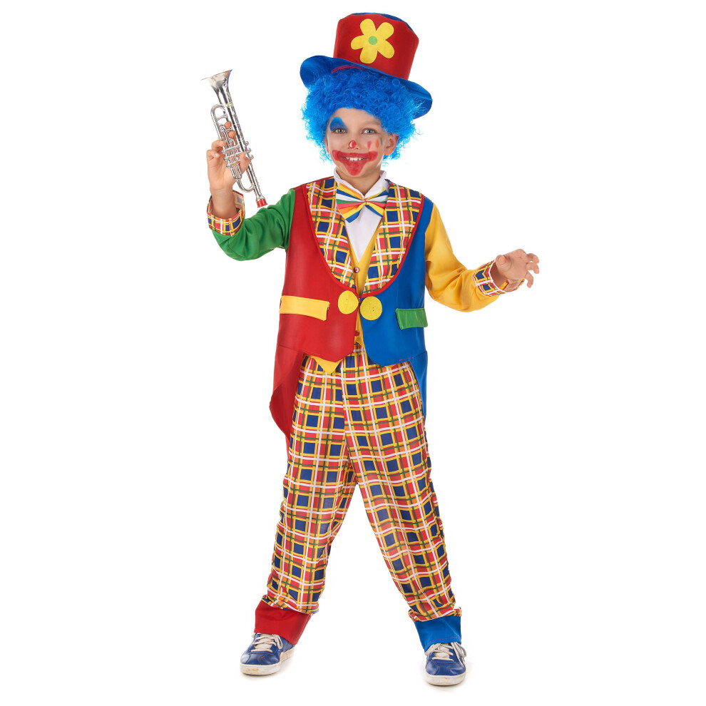 Rubies (S 4-6 Years (110-120 Cm)) Happy Clown Costume For Children