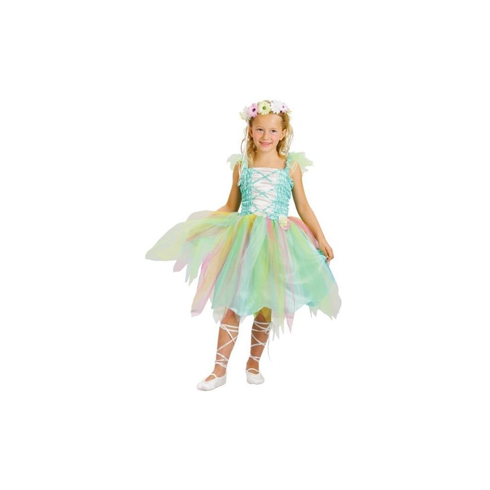 Rubies (L 10-12 Years (130-140 Cm)) Water Fairy Costume For Girls Green