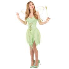 (S) Sexy green fairy costume for women