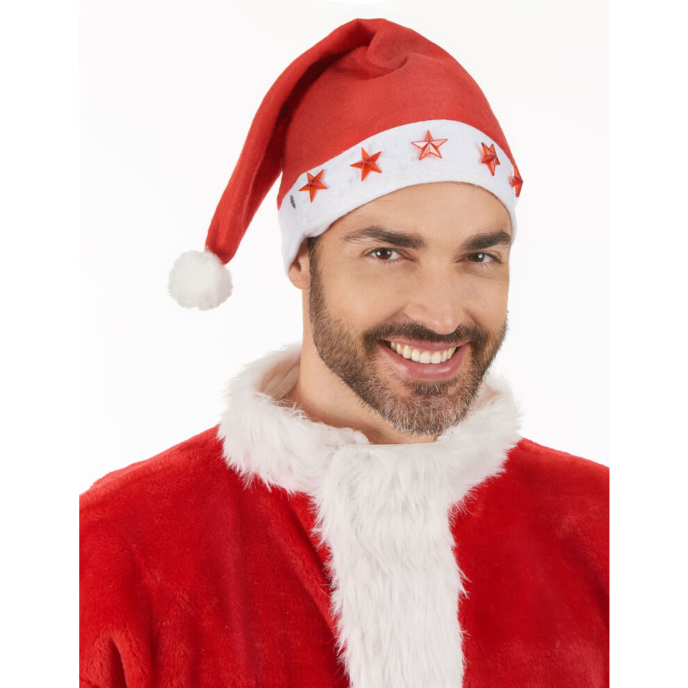 Rubies Santa Claus Light-Up Hat