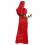Rubies (M) Red medieval costume for women 2