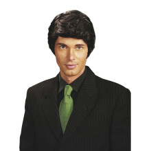 Black wig for men