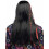 Rubies Black hippie wig for men 2