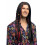 Rubies Black hippie wig for men 1