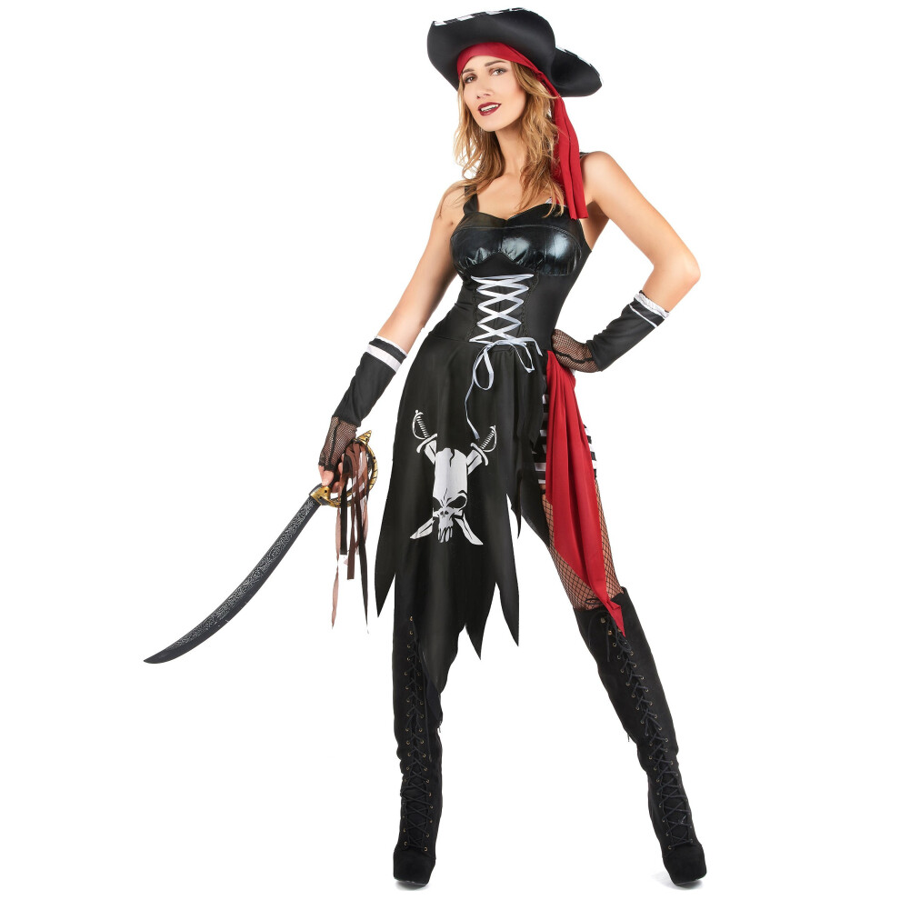 Rubies (Xl) Sexy Pirate Costume For Women
