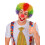 Rubies Adult Standard Multicolor Clown Wig 2