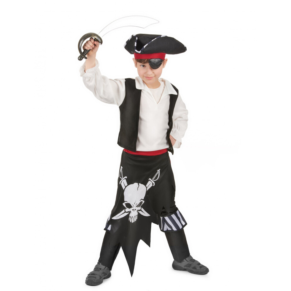 Rubies (L 10-12 Years (130-140 Cm)) Boys' Belt Pirate Costume Red