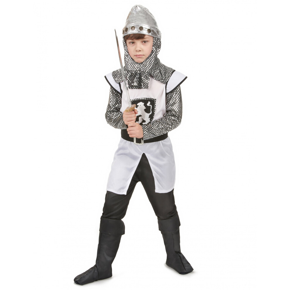 Rubies (S 4-6 Years (110-120 Cm)) Medieval Crusader Knight Costume For Boys