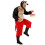 Rubies (M) Adult big wolf costume 1