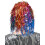 Rubies Adult Metallic Multicolor Wig 2