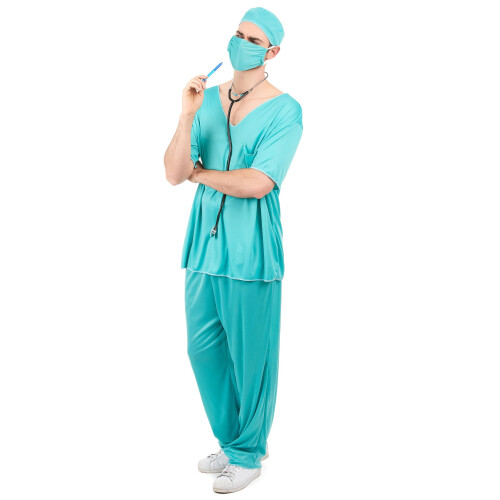 Rubies (XL) Men's doctor costume 1