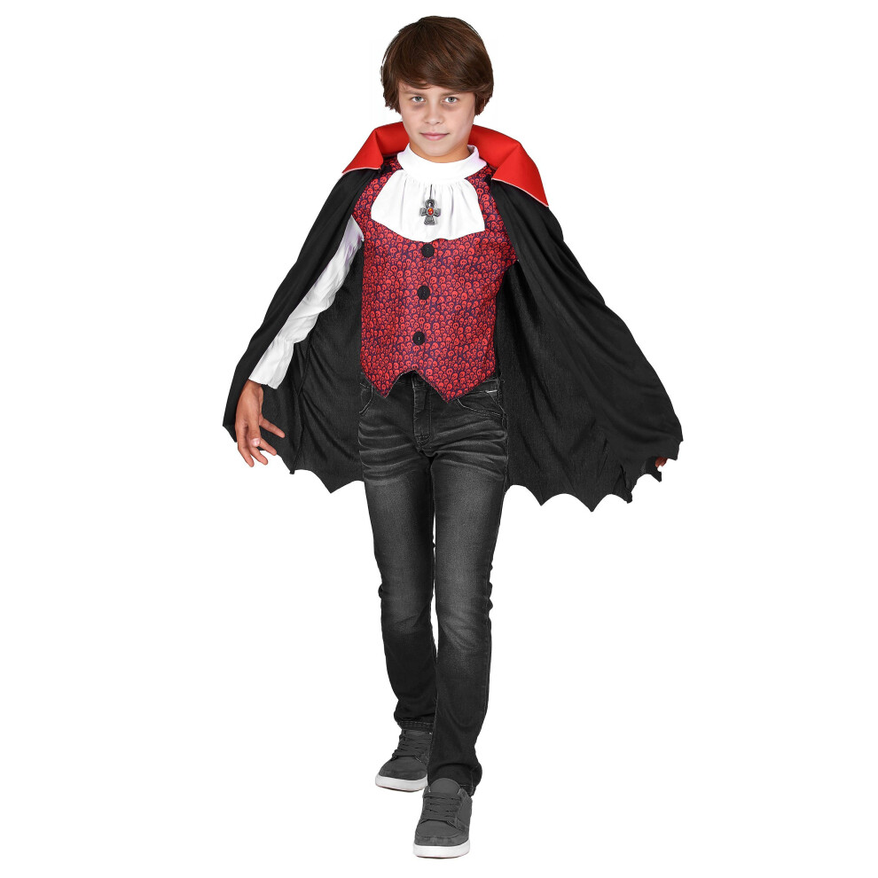 Rubies (S 4-6 Years (110-120 Cm)) Boy Vampire Costume Halloween Red