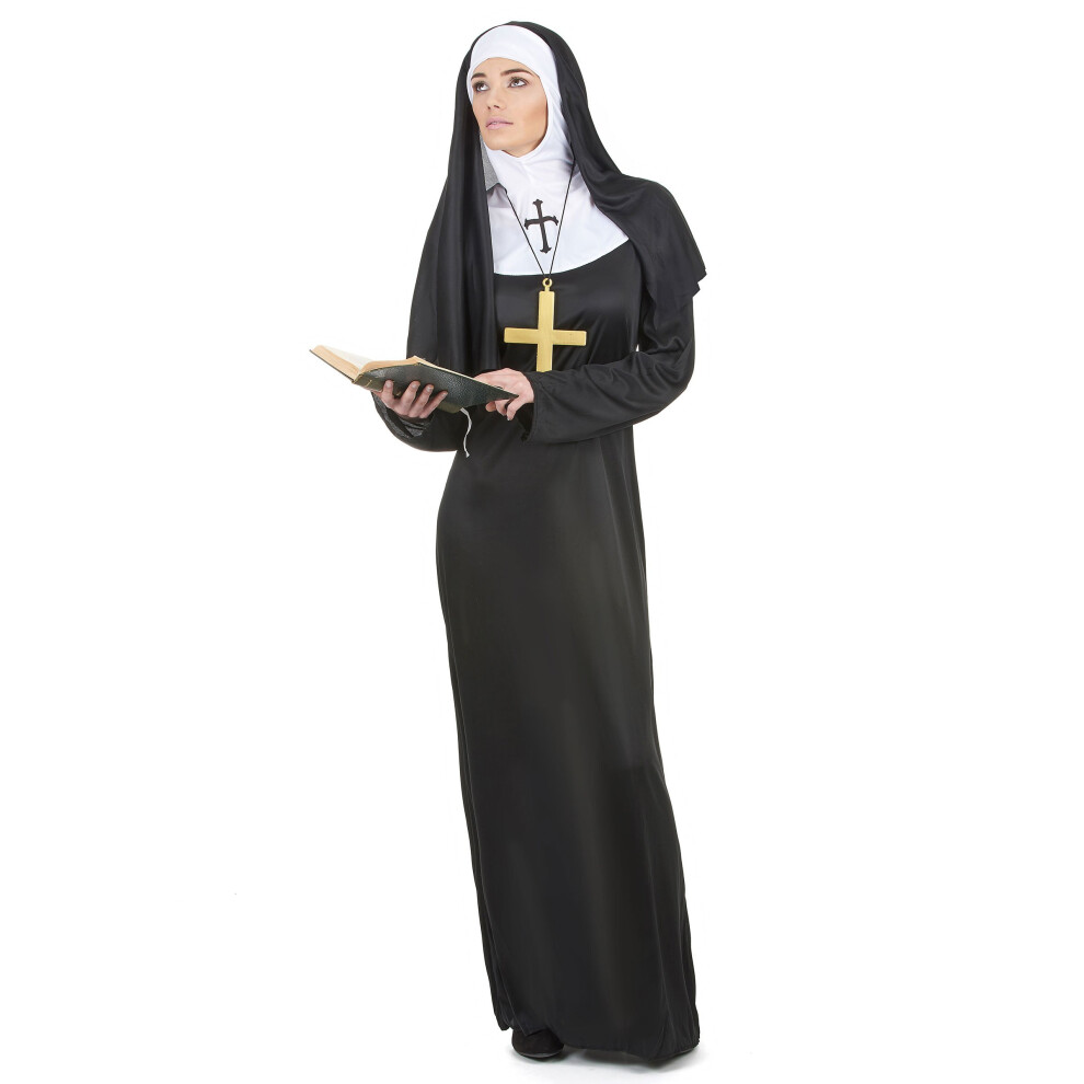 Rubies Women's Nun Costume Black