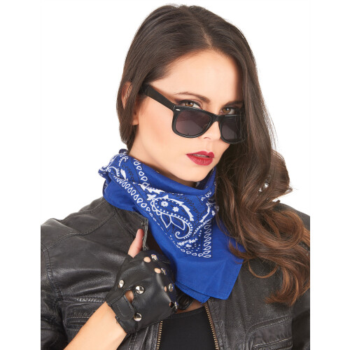Rubies Blue biker or cowboy bandana 1