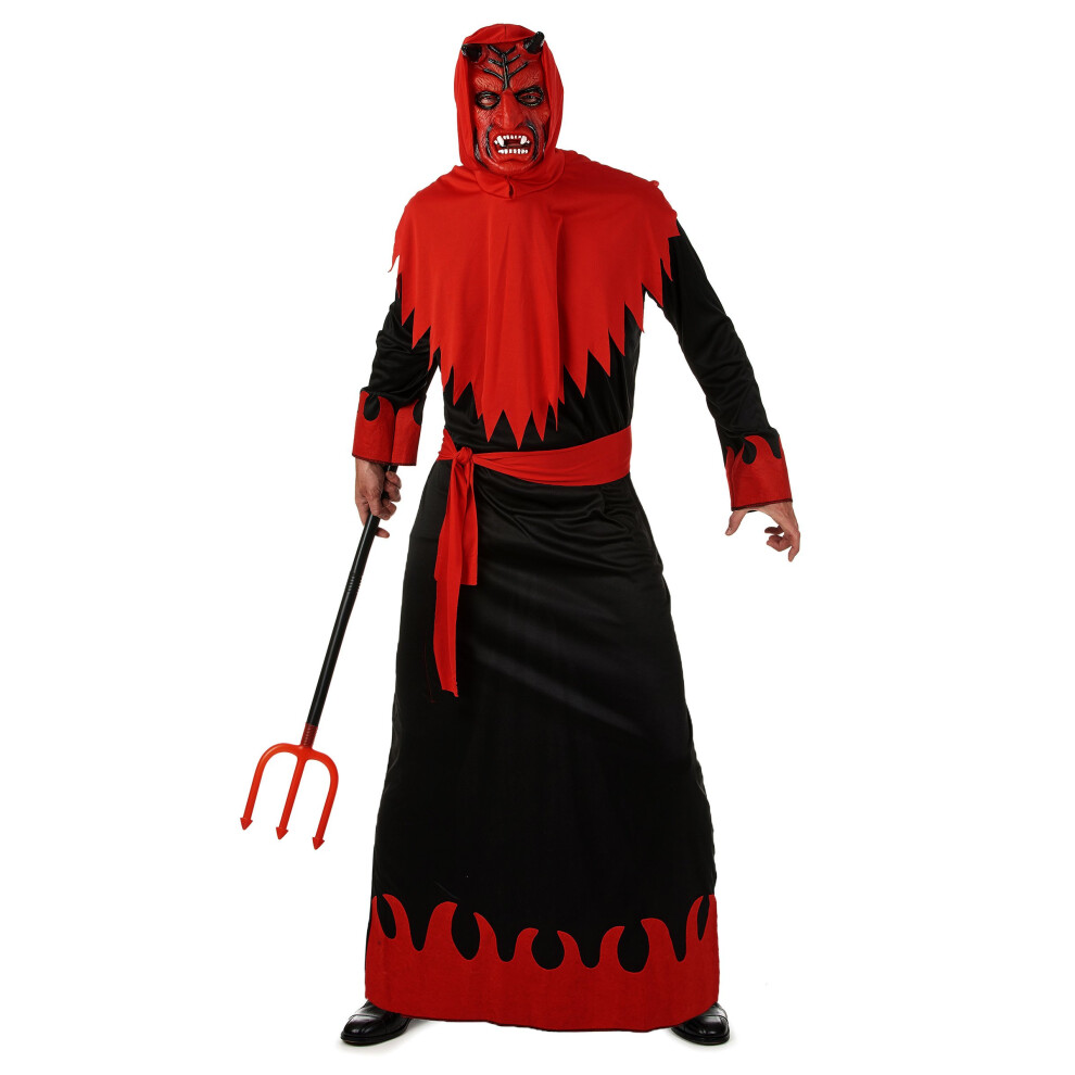 Rubies (S) Devil Of Hell Men's Halloween Costume Black/Red
