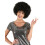 Rubies Black afro wig for adults 1