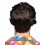 Rubies Wig with mustache for men 2