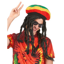 Rasta wig hat