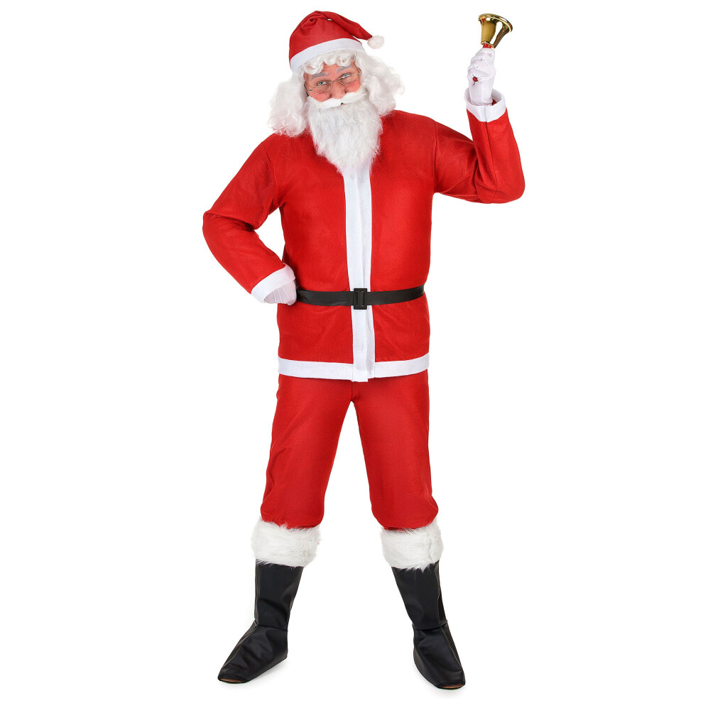 Rubies (Xl) Standard Adult Santa Claus Costume Red/White