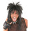 Rubies Adult black punk wig 1