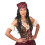 Rubies Adult braided pirate wig 2