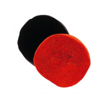 Black crepe paper roll