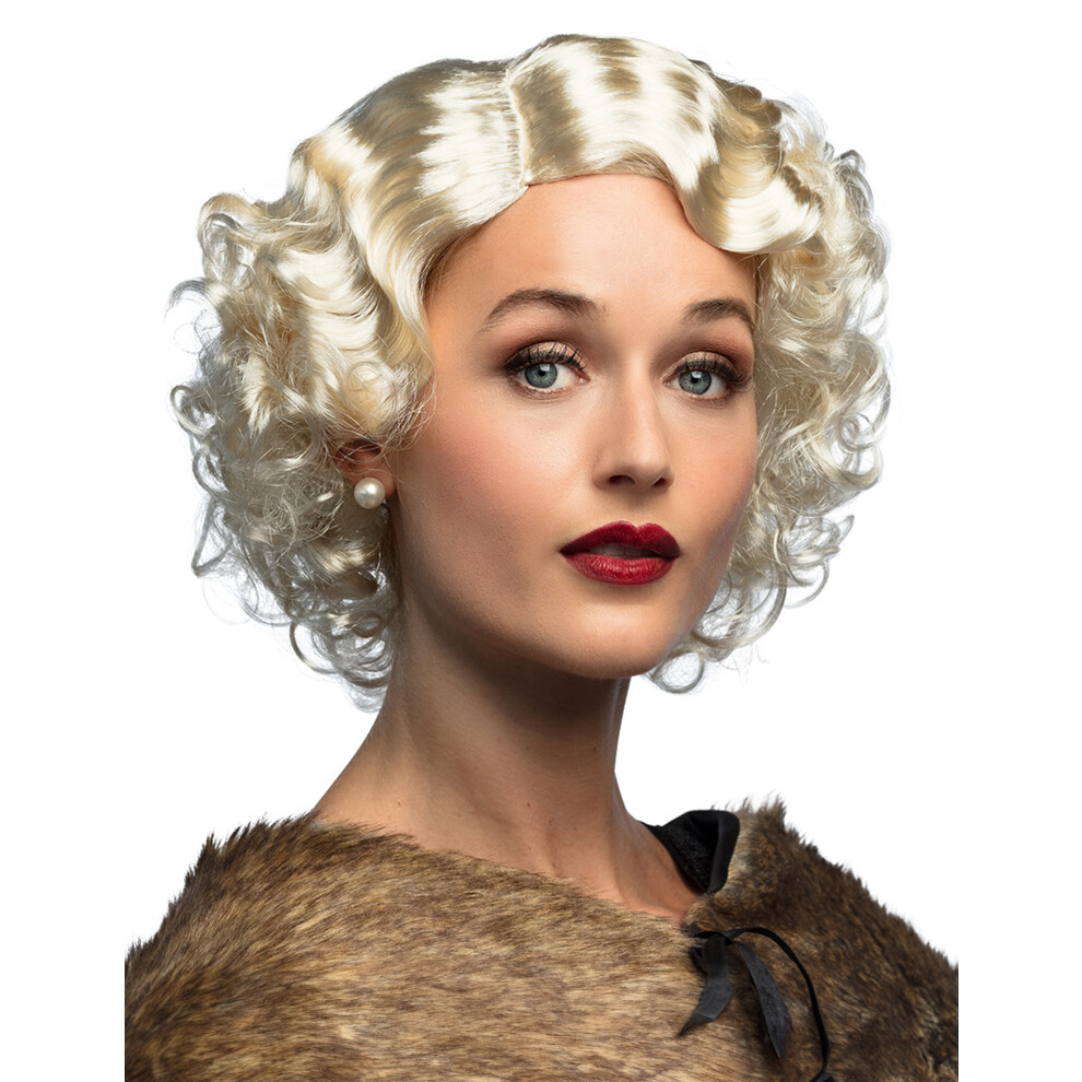 Rubies Platinum Blonde Wig For Women Silver