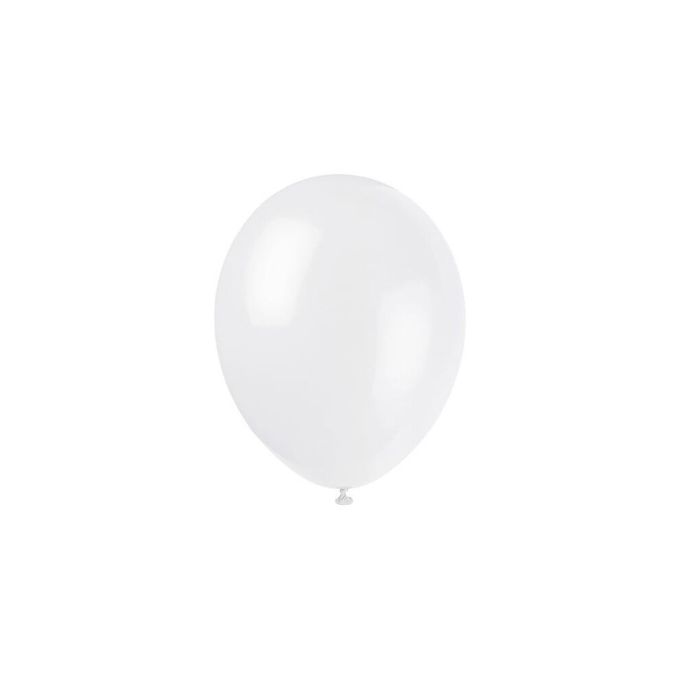 Rubies 12 Balloons 28 Cm White
