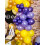 Rubies 12 paarse metallic ballonnen 28 cm 2